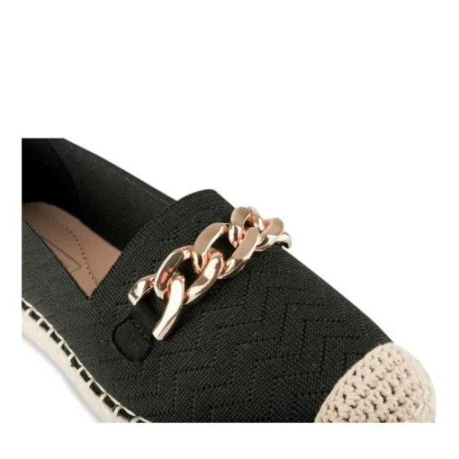 Espadrilles ZWART