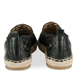 Espadrilles ZWART