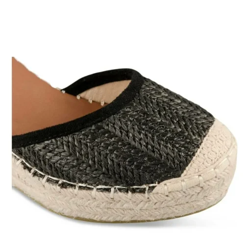 Espadrilles ZWART