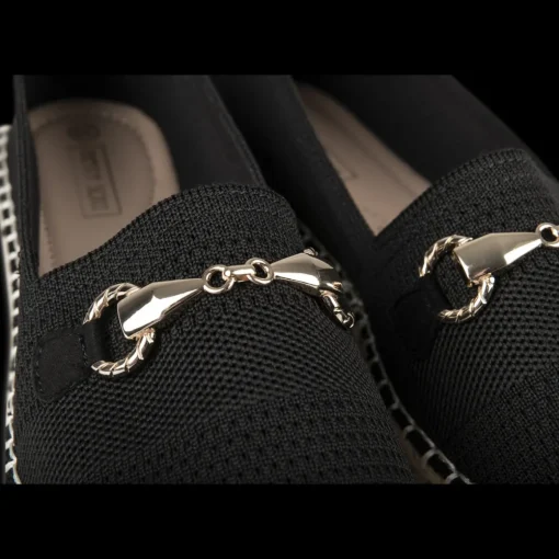 Espadrilles ZWART
