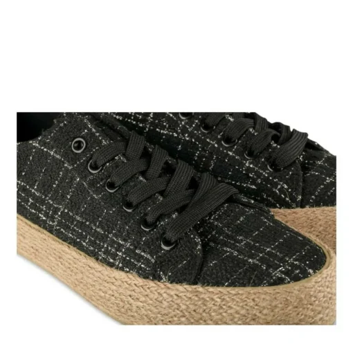 Espadrilles ZWART