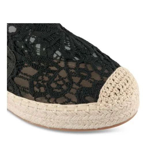 Espadrilles ZWART