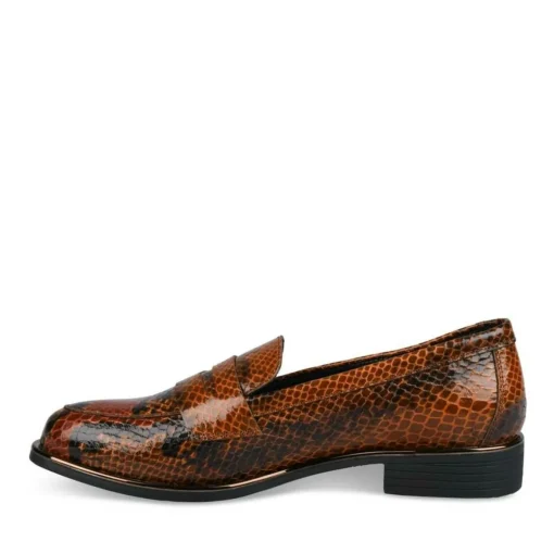 Mocassins KASTANJEBRUIN