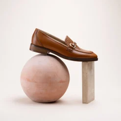 Mocassins KASTANJEBRUIN