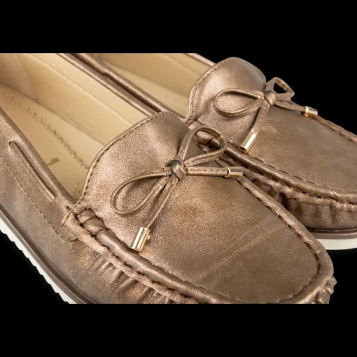 Mocassins METALLIC