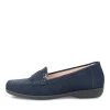 Mocassins NAVY NEOSOFT DAMES LEER