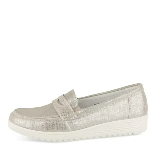 Mocassins ZILVER