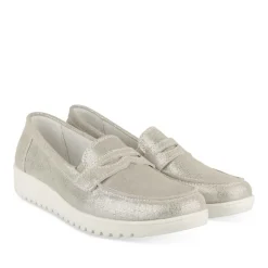 Mocassins ZILVER