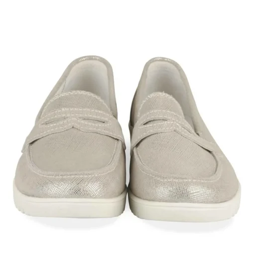 Mocassins ZILVER