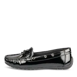 Mocassins ZWART