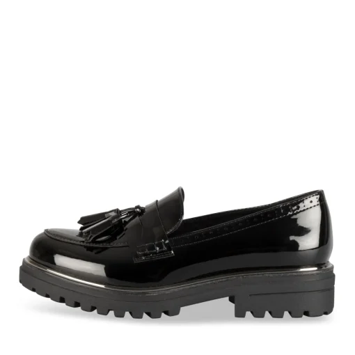 Mocassins ZWART
