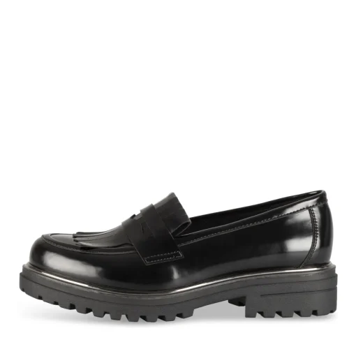 Mocassins ZWART