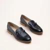 Mocassins ZWART