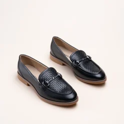 Mocassins ZWART