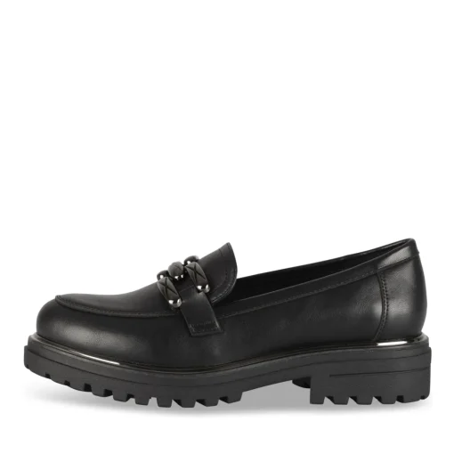 Mocassins ZWART