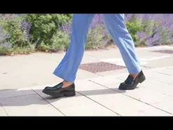 Mocassins ZWART