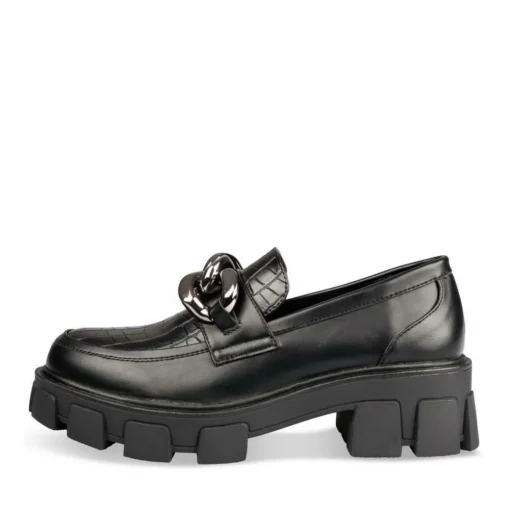 Mocassins ZWART