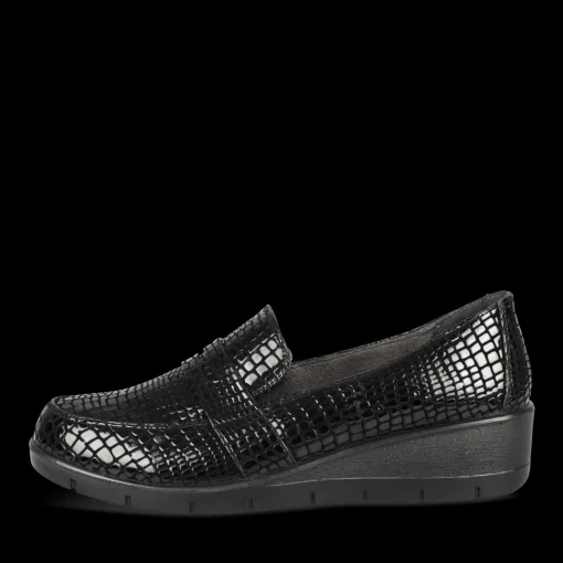 Mocassins ZWART