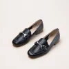 Mocassins ZWART