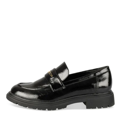Mocassins ZWART
