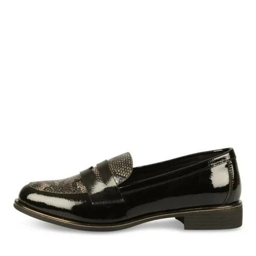 Mocassins ZWART