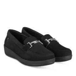 Mocassins ZWART