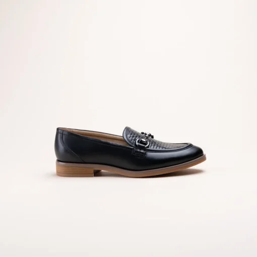 Mocassins ZWART
