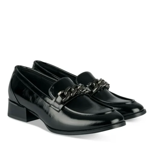 Mocassins ZWART