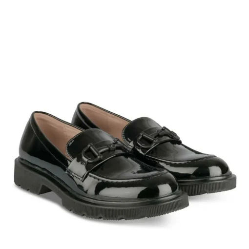 Mocassins ZWART