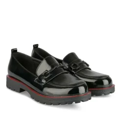 Mocassins ZWART