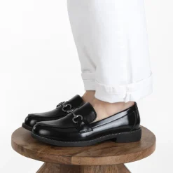 Mocassins ZWART