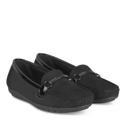 Mocassins ZWART