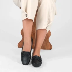 Mocassins ZWART