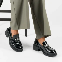 Mocassins ZWART