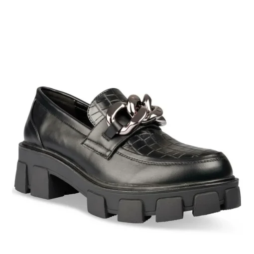 Mocassins ZWART