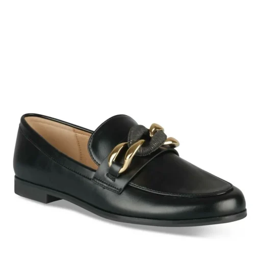 Mocassins ZWART
