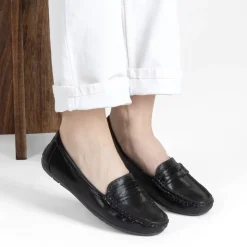 Mocassins ZWART