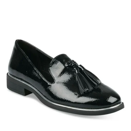 Mocassins ZWART