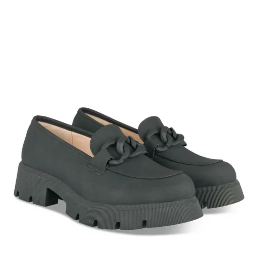 Mocassins ZWART