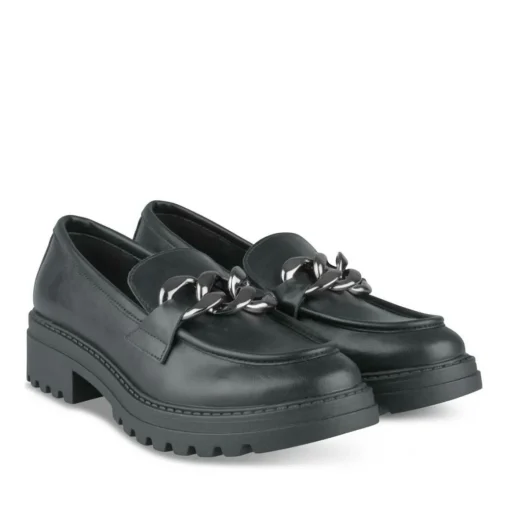 Mocassins ZWART