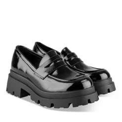 Mocassins ZWART