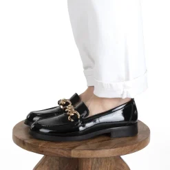 Mocassins ZWART