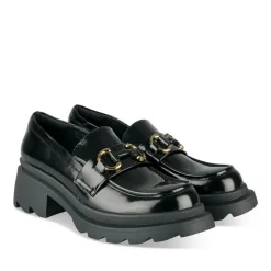 Mocassins ZWART