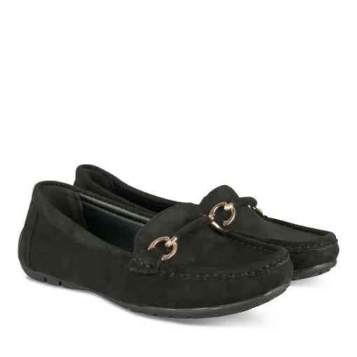Mocassins ZWART