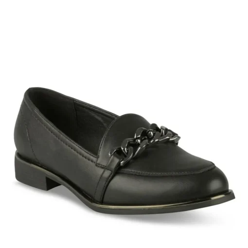 Mocassins ZWART