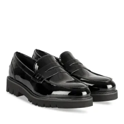 Mocassins ZWART