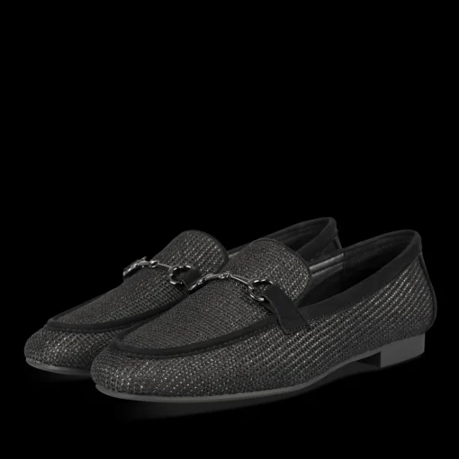 Mocassins ZWART
