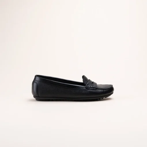 Mocassins ZWART