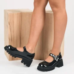 Mocassins ZWART