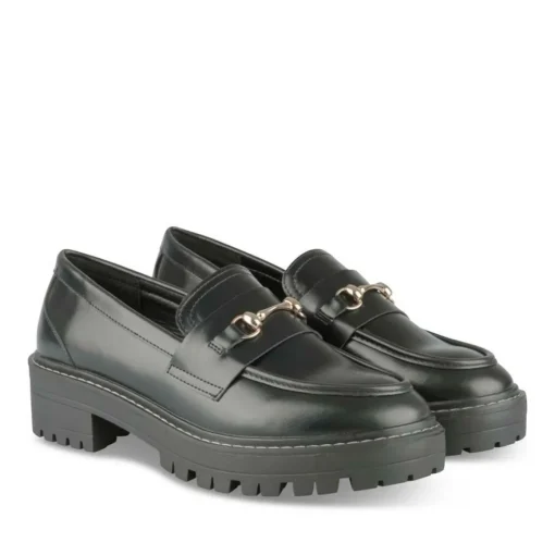 Mocassins ZWART